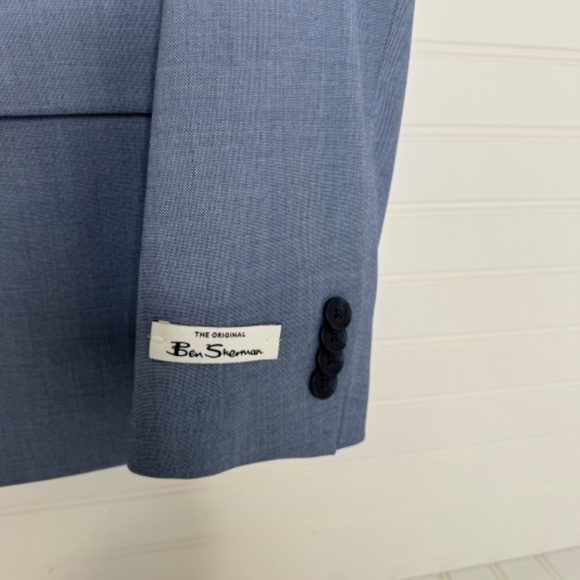 NWT Ben Sherman Jacket Blue 38R - Picture 4 of 8